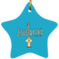 Cross Guitar - Star Ornament - Jesus Surfed Apparel Co. 
