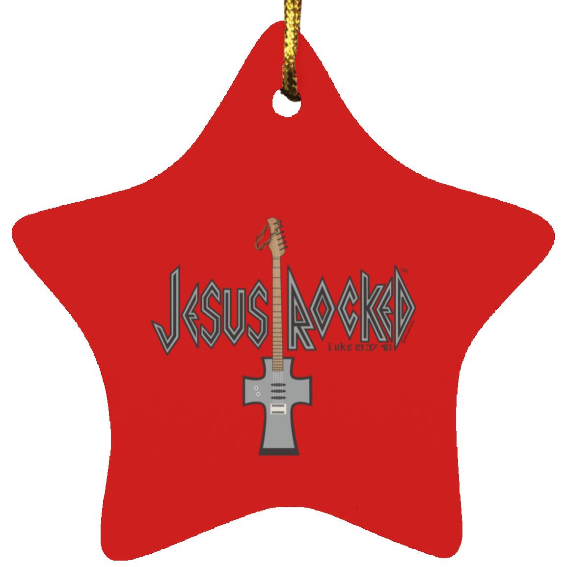 Cross Guitar - Star Ornament - Jesus Surfed Apparel Co. 