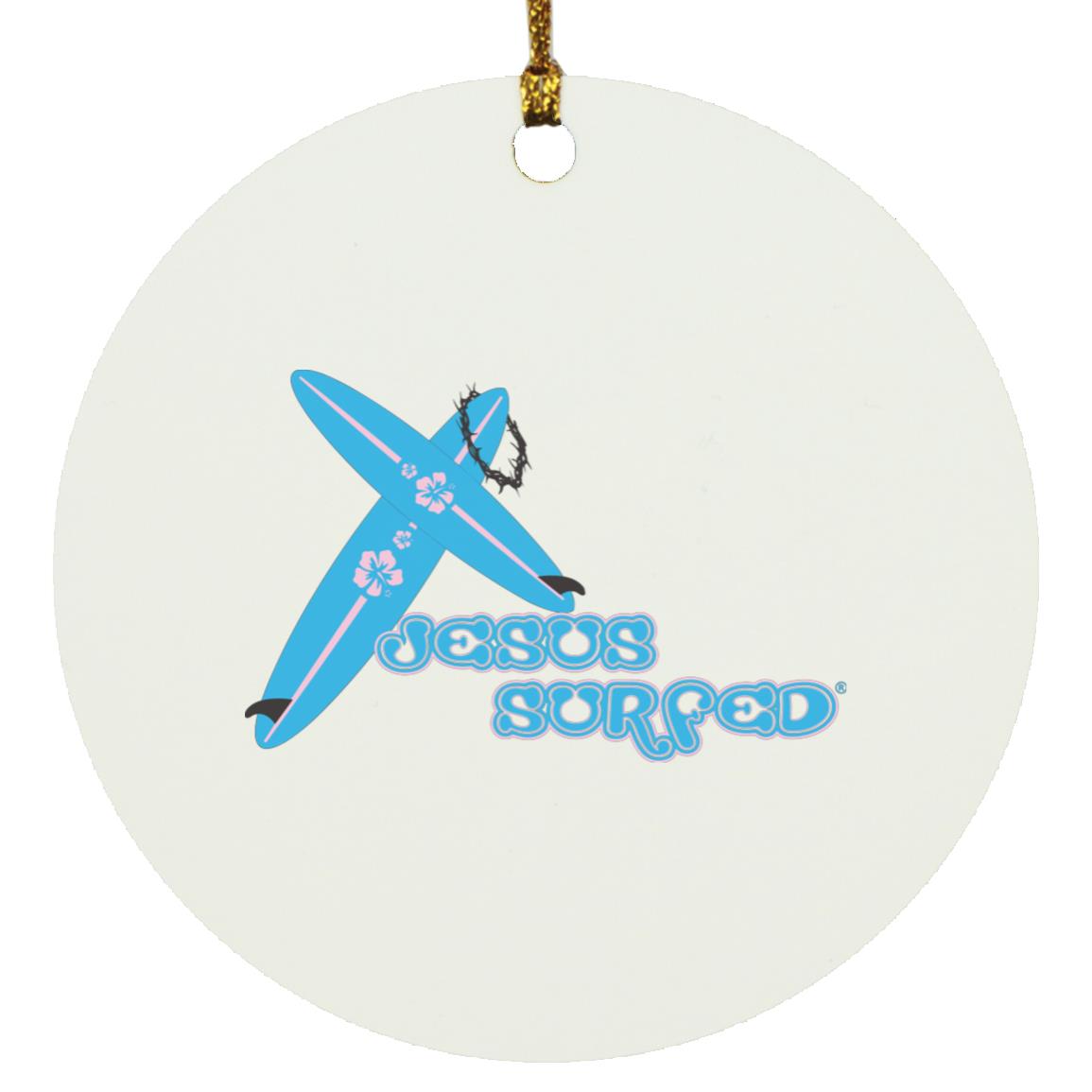 Crossboards - Circle Ornament - Jesus Surfed Apparel Co. 