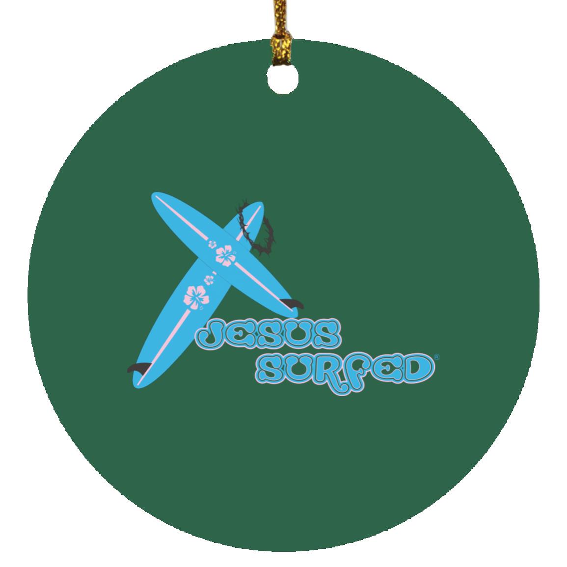 Crossboards - Circle Ornament - Jesus Surfed Apparel Co. 