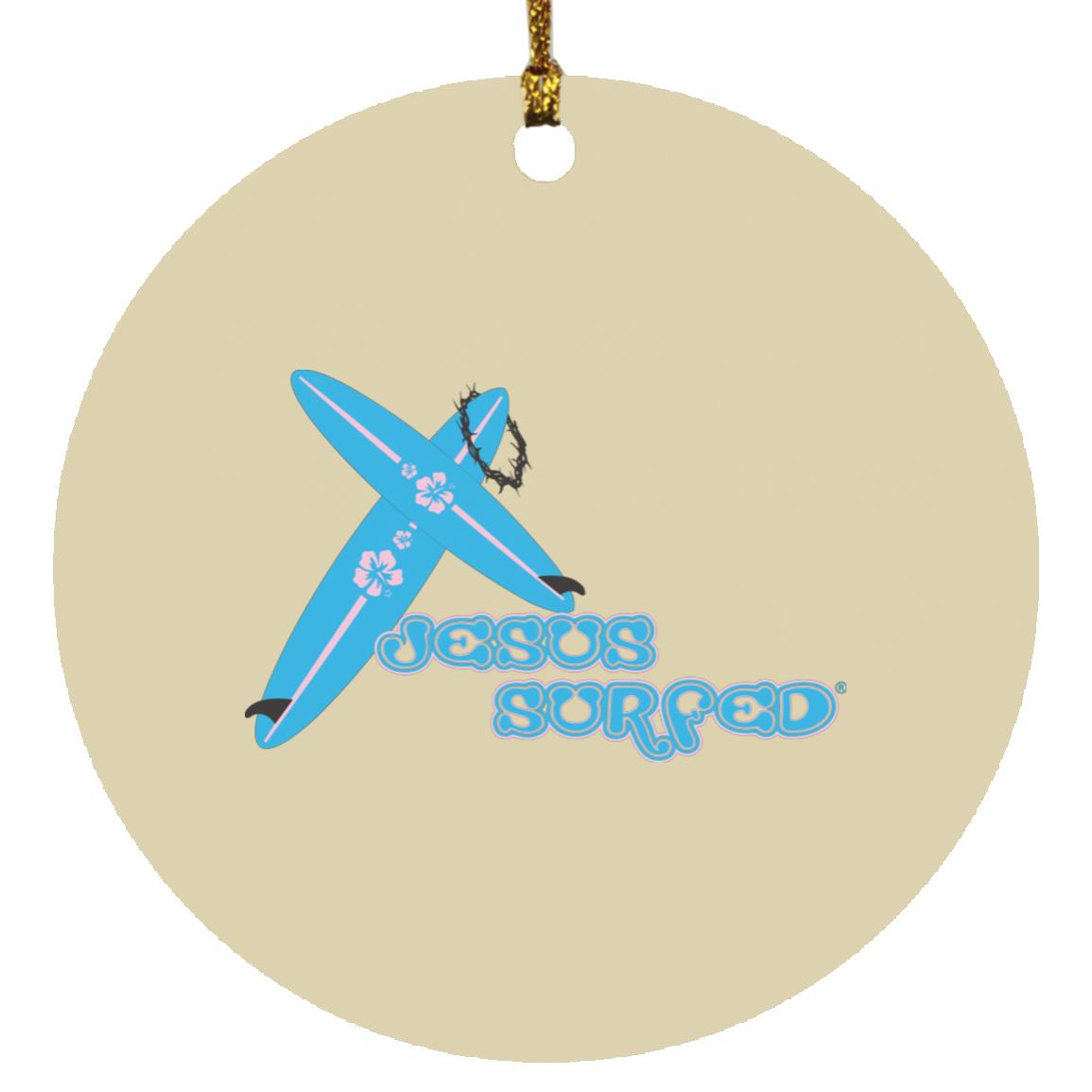 Crossboards - Circle Ornament - Jesus Surfed Apparel Co. 