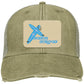 Crossboards - Distressed Ollie Cap - Rectangle Patch - Jesus Surfed Apparel Co. 