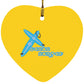 Crossboards - Heart Ornament - Jesus Surfed Apparel Co. 