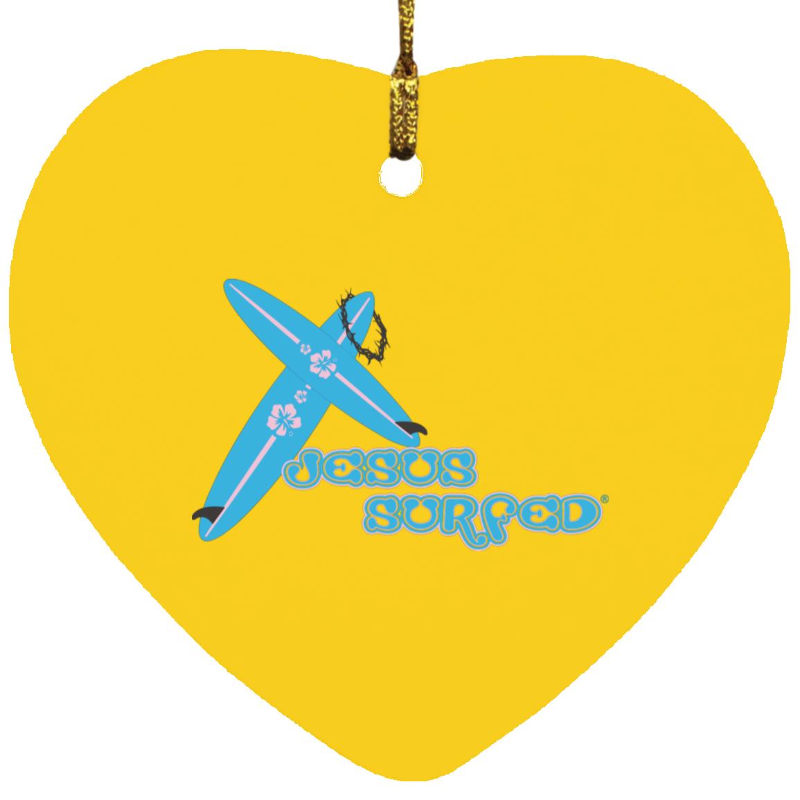 Crossboards - Heart Ornament - Jesus Surfed Apparel Co. 