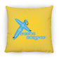 Crossboards - Large Square Pillow - Jesus Surfed Apparel Co. 