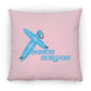 Crossboards - Large Square Pillow - Jesus Surfed Apparel Co. 