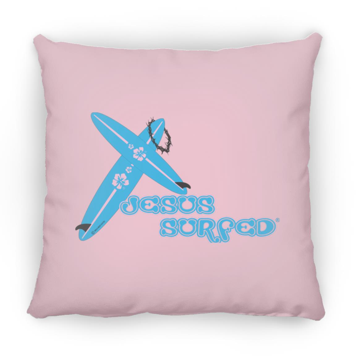Crossboards - Large Square Pillow - Jesus Surfed Apparel Co. 