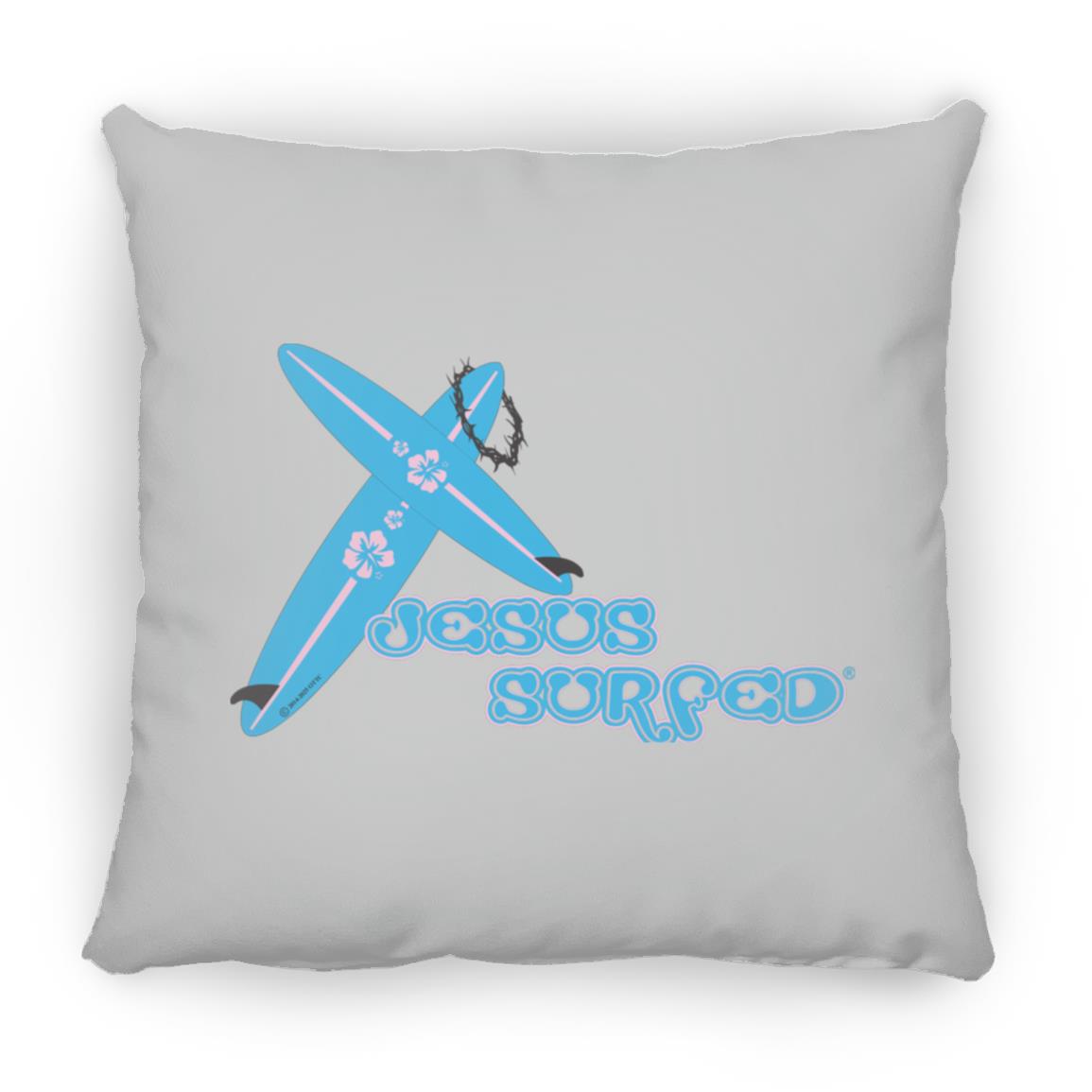 Crossboards - Large Square Pillow - Jesus Surfed Apparel Co. 