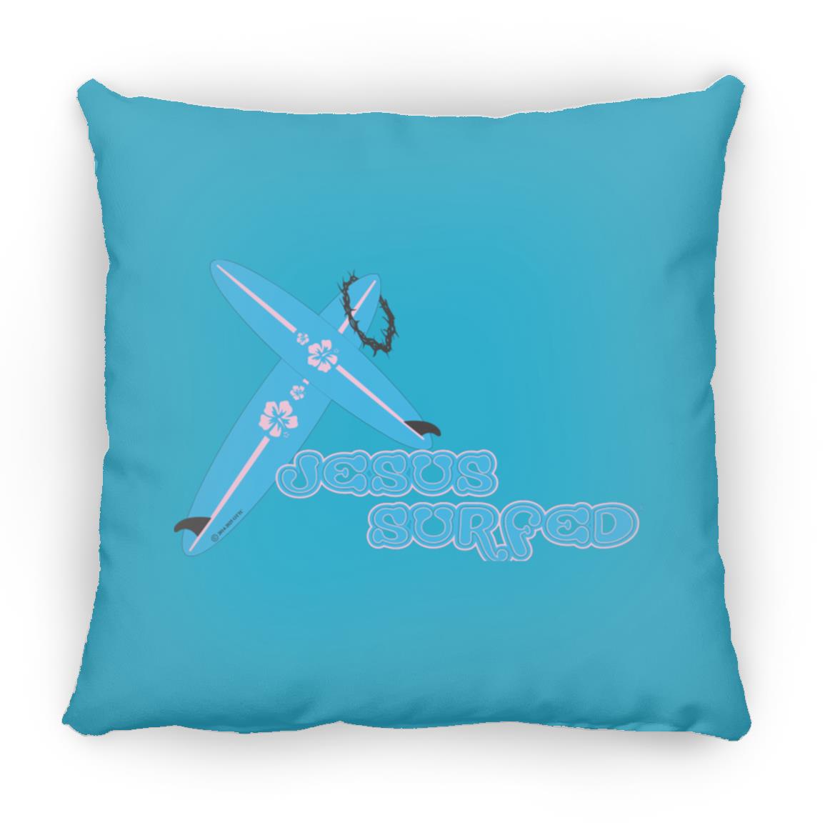 Crossboards - Large Square Pillow - Jesus Surfed Apparel Co. 