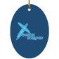 Crossboards - Oval Ornament - Jesus Surfed Apparel Co. 