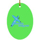 Crossboards - Oval Ornament - Jesus Surfed Apparel Co. 