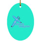 Crossboards - Oval Ornament - Jesus Surfed Apparel Co. 