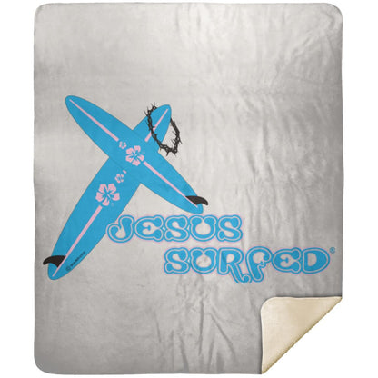 Crossboards - Premium Mink Sherpa Blanket 50x60 - Jesus Surfed Apparel Co. 