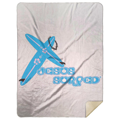 Crossboards - Premium Mink Sherpa Blanket 60x80 - Jesus Surfed Apparel Co. 