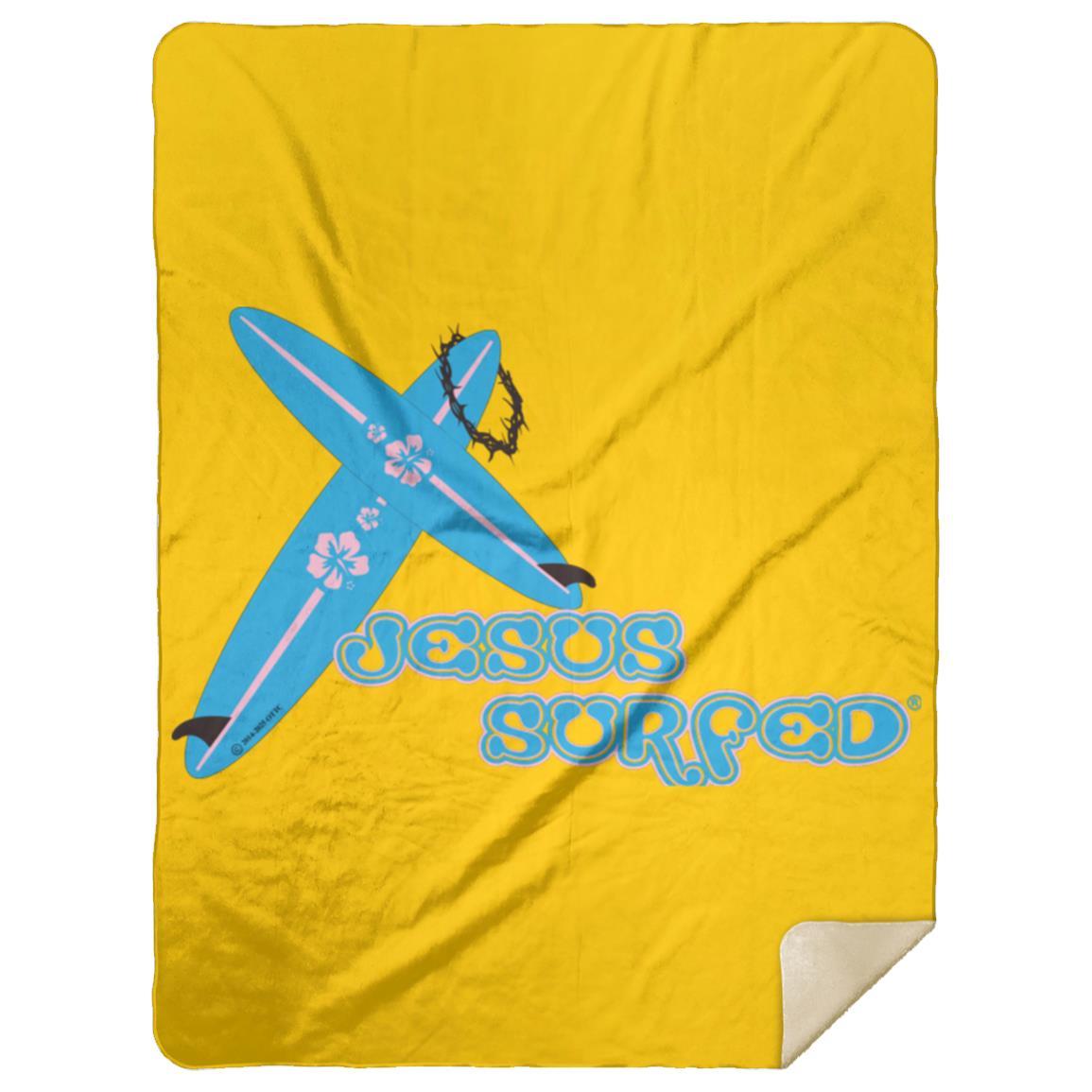 Crossboards - Premium Mink Sherpa Blanket 60x80 - Jesus Surfed Apparel Co. 