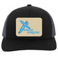Crossboards - Trucker Snap Back - Rectangle Patch - Jesus Surfed Apparel Co. 