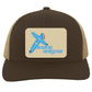 Crossboards - Trucker Snap Back - Rectangle Patch - Jesus Surfed Apparel Co. 