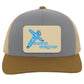 Crossboards - Trucker Snap Back - Rectangle Patch - Jesus Surfed Apparel Co. 