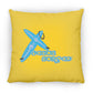 Crossboards Jesus Surfed - Large Square Pillow - Jesus Surfed Apparel Co. 