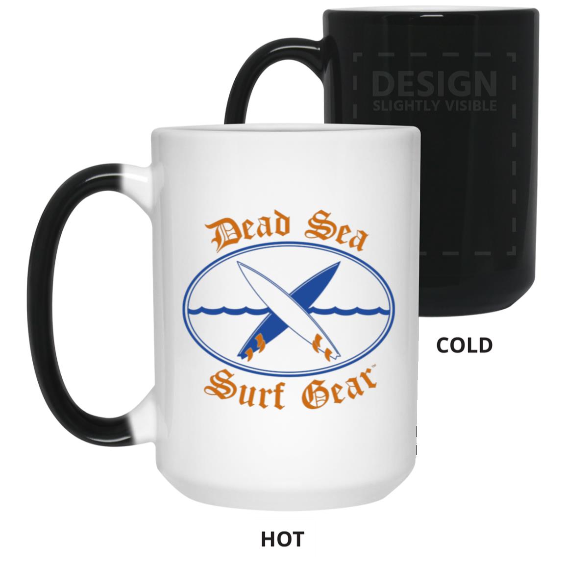 Dead Sea Surf Gear - 15oz Color Changing Mug - Jesus Surfed Apparel Co. 