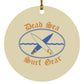 Dead Sea Surf Gear - Circle Ornament - Jesus Surfed Apparel Co. 