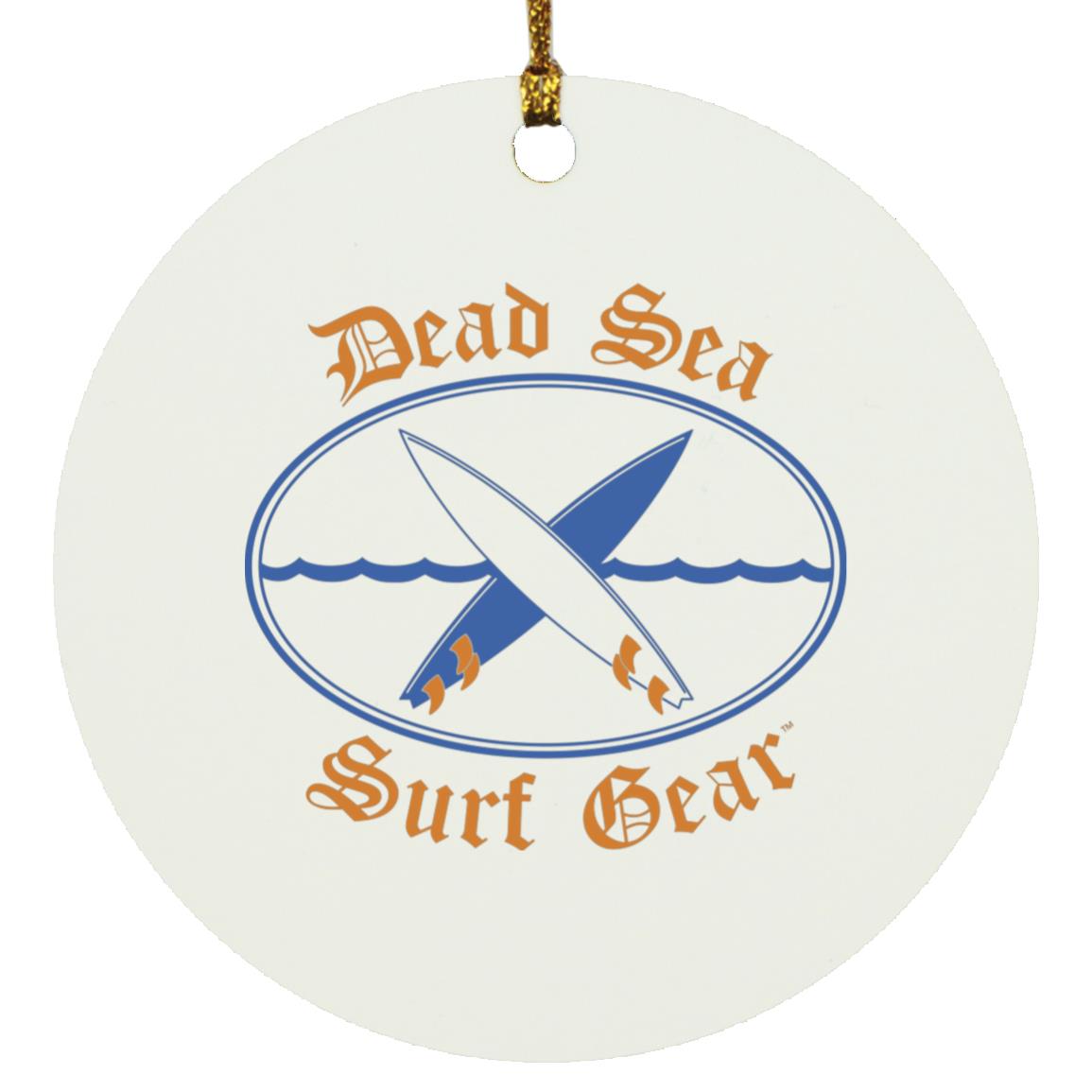 Dead Sea Surf Gear - Circle Ornament - Jesus Surfed Apparel Co. 