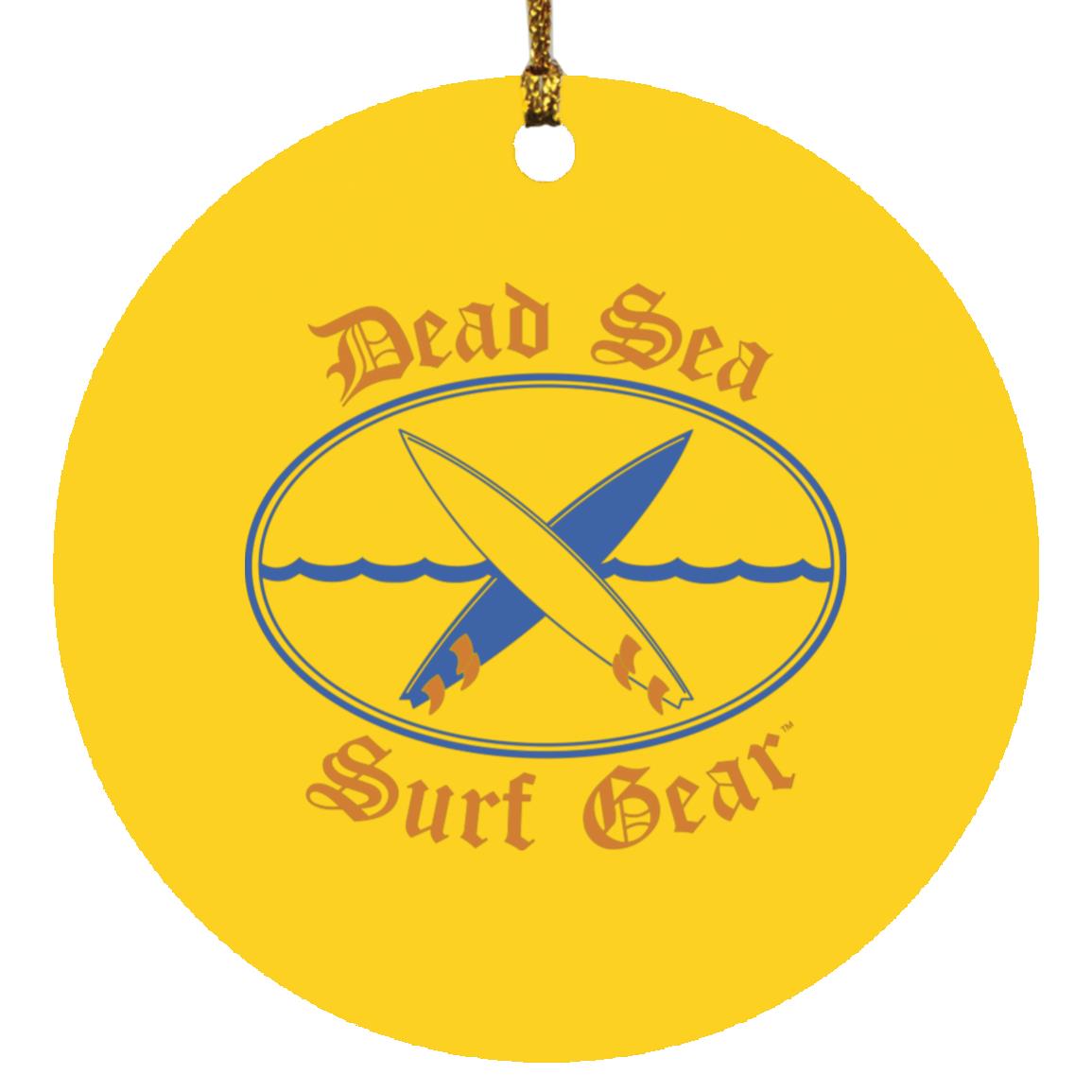 Dead Sea Surf Gear - Circle Ornament - Jesus Surfed Apparel Co. 