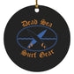 Dead Sea Surf Gear - Circle Ornament - Jesus Surfed Apparel Co. 