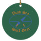 Dead Sea Surf Gear - Circle Ornament - Jesus Surfed Apparel Co. 