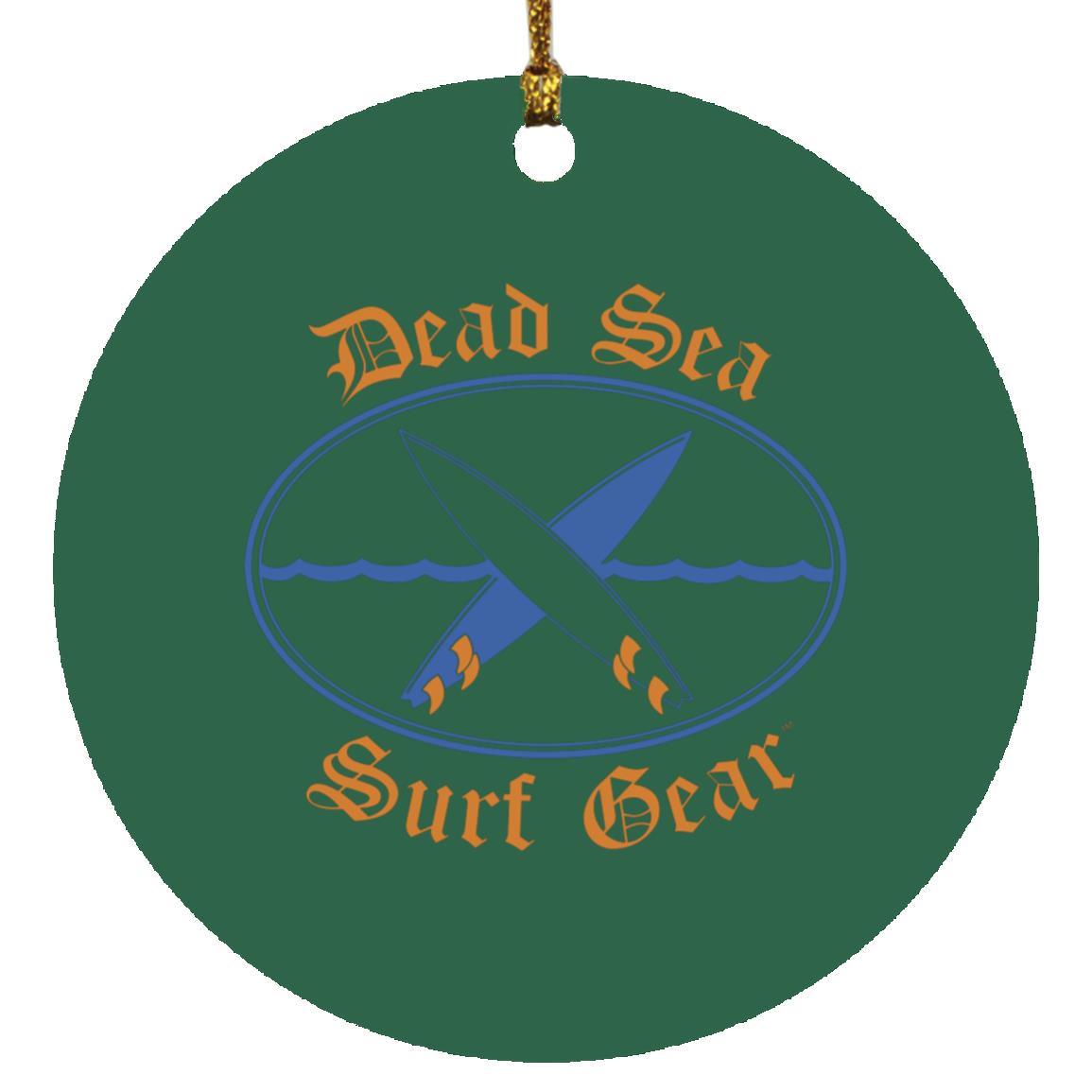 Dead Sea Surf Gear - Circle Ornament - Jesus Surfed Apparel Co. 