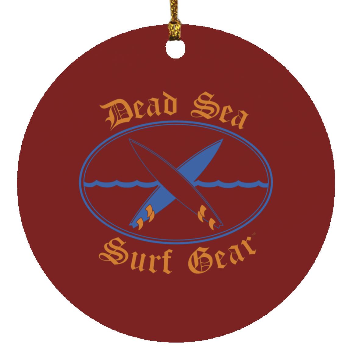 Dead Sea Surf Gear - Circle Ornament - Jesus Surfed Apparel Co. 