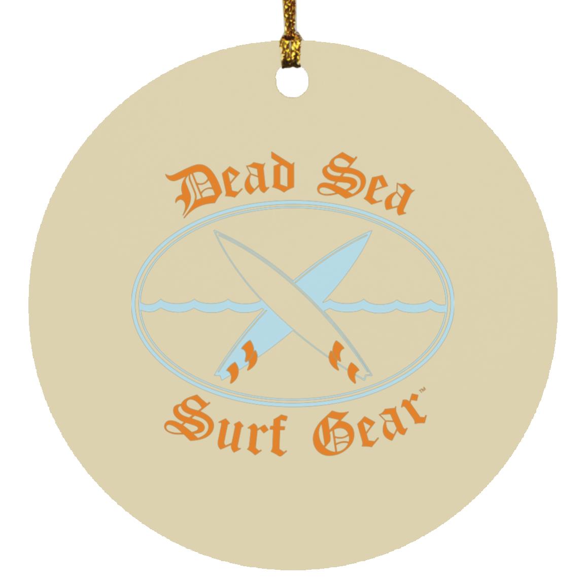 Dead Sea Surf Gear - Circle Ornament - Jesus Surfed Apparel Co. 