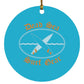 Dead Sea Surf Gear - Circle Ornament - Jesus Surfed Apparel Co. 