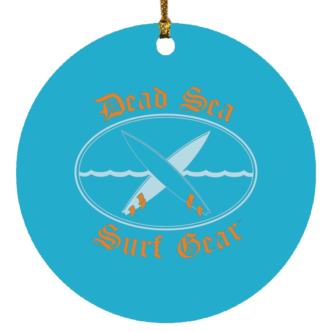 Dead Sea Surf Gear - Circle Ornament - Jesus Surfed Apparel Co. 