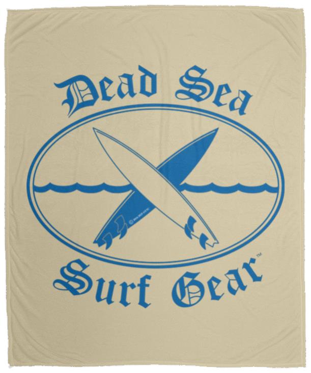 Dead Sea Surf Gear - Cozy Plush Fleece Blanket - 50x60 - Jesus Surfed Apparel Co. 