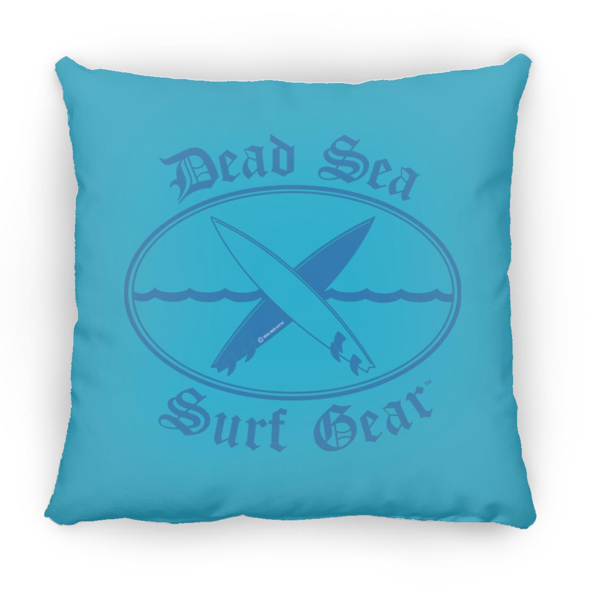 Dead Sea Surf Gear - Large Square Pillow - Jesus Surfed Apparel Co. 