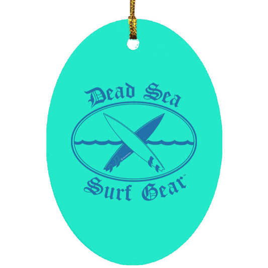 Dead Sea Surf Gear - Oval Ornament - Jesus Surfed Apparel Co. 