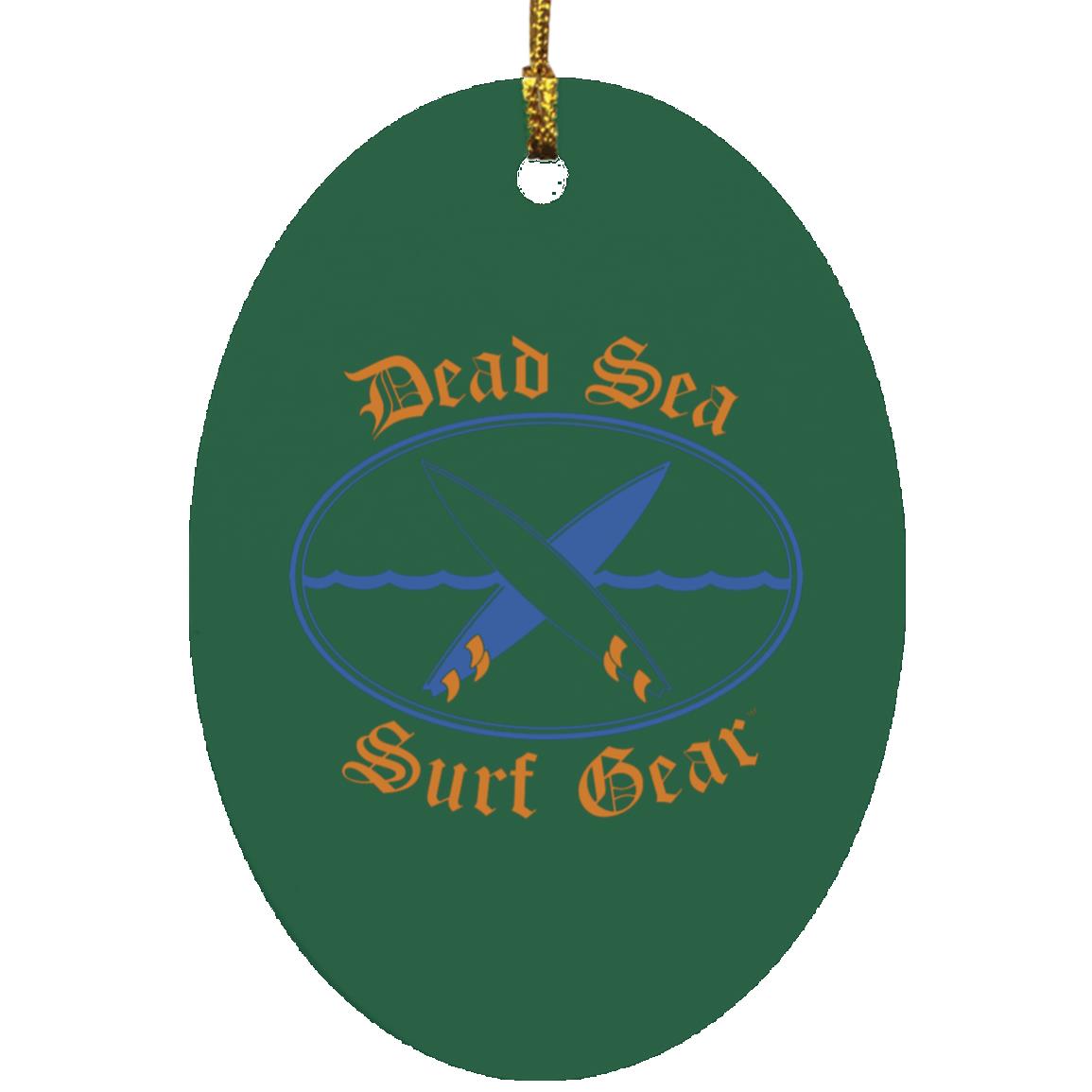 Dead Sea Surf Gear - Oval Ornament - Jesus Surfed Apparel Co. 