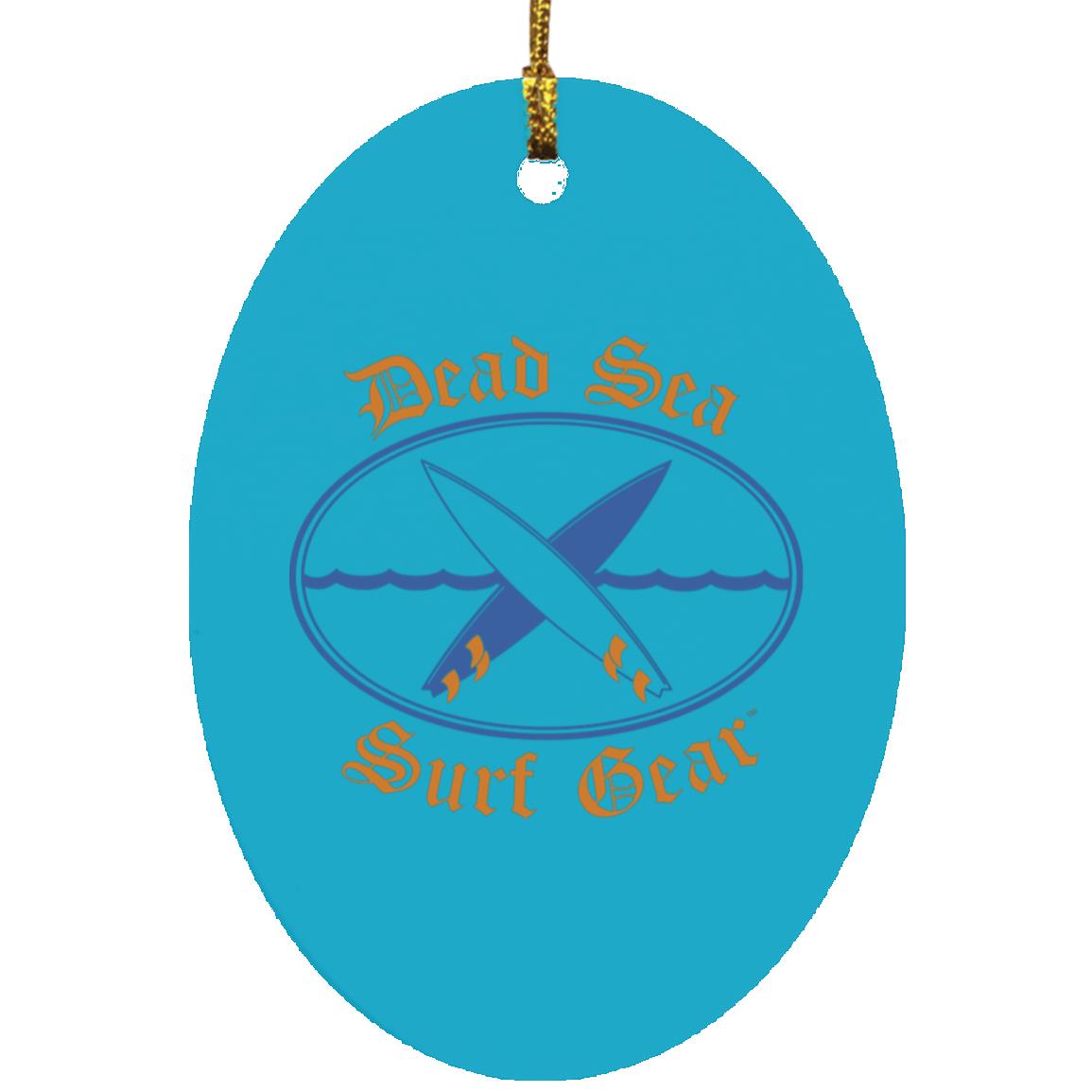 Dead Sea Surf Gear - Oval Ornament - Jesus Surfed Apparel Co. 