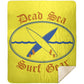 Dead Sea Surf Gear - Premium Mink Sherpa Blanket 50x60 - Jesus Surfed Apparel Co. 