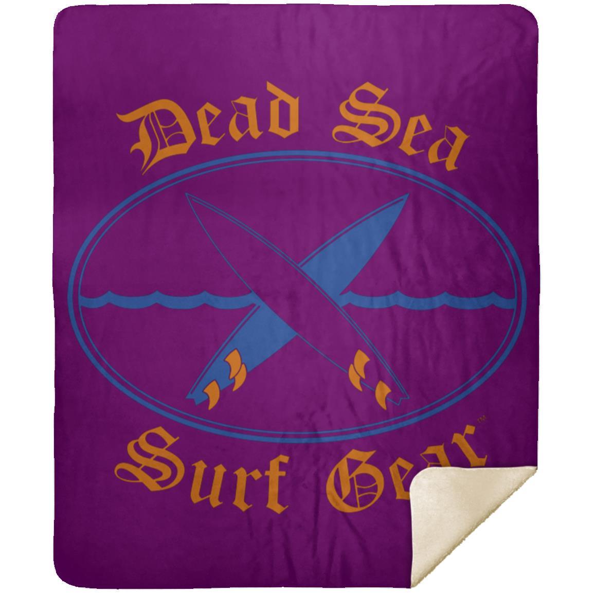 Dead Sea Surf Gear - Premium Mink Sherpa Blanket 50x60 - Jesus Surfed Apparel Co. 