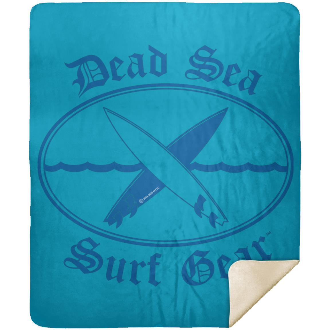 Dead Sea Surf Gear - Premium Mink Sherpa Blanket 50x60 - Jesus Surfed Apparel Co. 