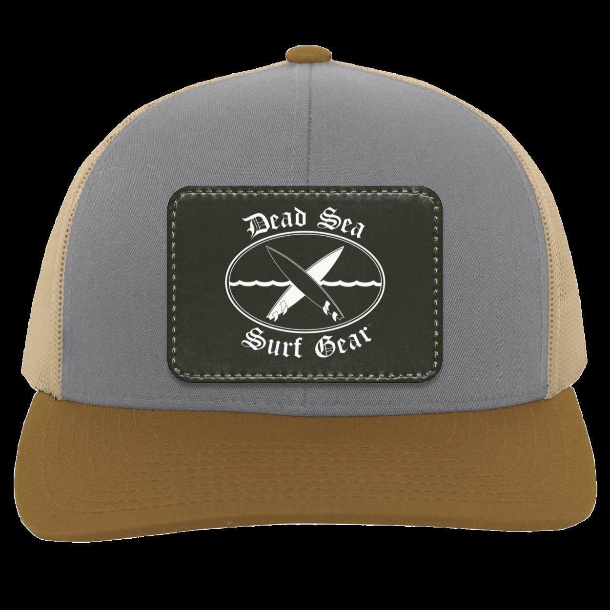 Dead Sea Surf Gear - Trucker Snap Back - Rectangle Patch - Jesus Surfed Apparel Co. 