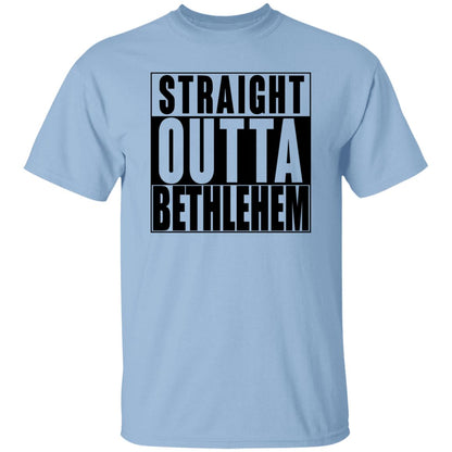 Straight Outta Bethlehem - Men's Cotton Short Sleeve T-Shirt