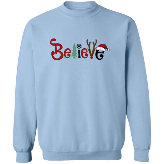 Believe - Men/Women Unisex Crewneck Sweatshirt