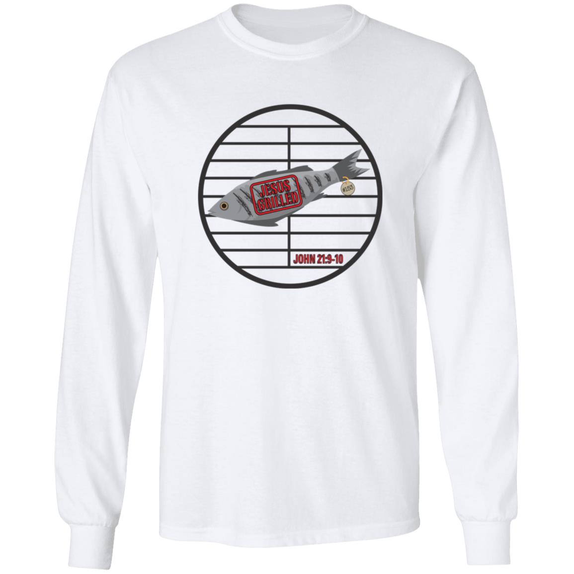 153 Fish Men/Women Unisex Cotton Long Sleeve T-Shirt
