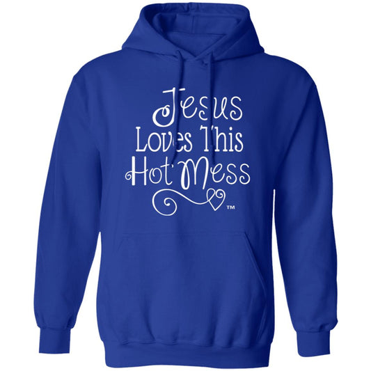 Jesus Loves This Hot Mess Mother's Day Men/Women Unisex Hoodie Sweatshirt