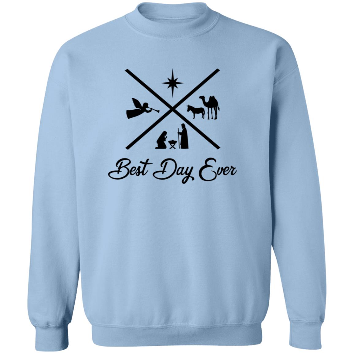 Best Day Ever - Men/Women Unisex Crewneck Sweatshirt