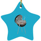 Hot Coals Star Ornament