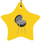 Hot Coals Star Ornament